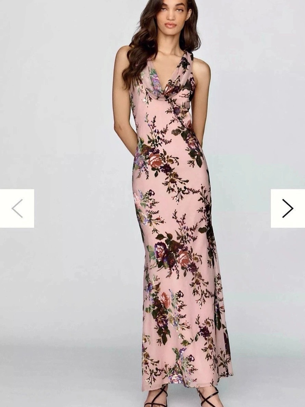 Hutch Khloe Maxi Dress in Pink Floral Size 6